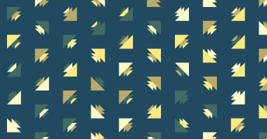 Soyut renkli yarım ton geometrik üretken sanat arka planı, vektör illüstrasyonu 