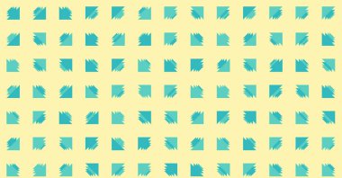 Soyut renkli yarım ton geometrik üretken sanat arka planı, vektör illüstrasyonu 