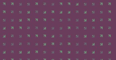 Soyut renkli yarım ton geometrik üretken sanat arka planı, vektör illüstrasyonu 