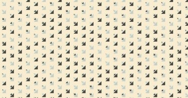 Soyut renkli yarım ton geometrik üretken sanat arka planı, vektör illüstrasyonu 