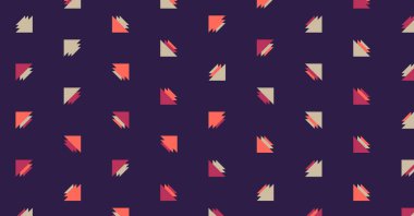 Soyut Renk Yarım Tonlama Noktaları üretken sanat arkaplanı çizimi