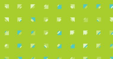 Soyut renkli yarım ton geometrik üretken sanat arka planı, vektör illüstrasyonu 