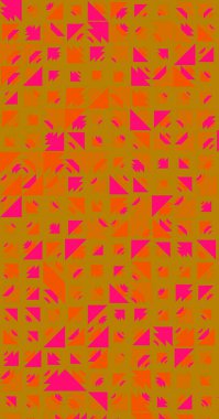 Soyut Renk Yarım Tonlama Noktaları üretken sanat arkaplanı çizimi