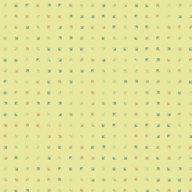 Soyut renkli yarım ton geometrik üretken sanat arka planı, vektör illüstrasyonu 