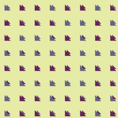 Soyut renkli yarım ton geometrik üretken sanat arka planı, vektör illüstrasyonu 