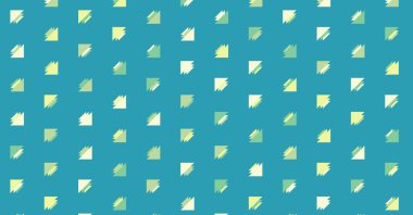 Soyut Renk Yarım Tonlama Noktaları üretken sanat arkaplanı çizimi