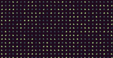 Soyut renkli yarım ton geometrik üretken sanat arka planı, vektör illüstrasyonu 