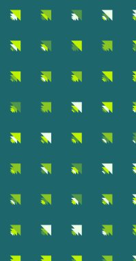 Soyut renkli yarım ton geometrik üretken sanat arka planı, vektör illüstrasyonu 