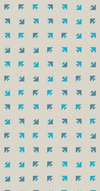 Soyut renkli yarım ton geometrik üretken sanat arka planı, vektör illüstrasyonu 