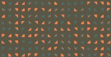 Soyut Renk Yarım Tonlama Noktaları üretken sanat arkaplanı çizimi