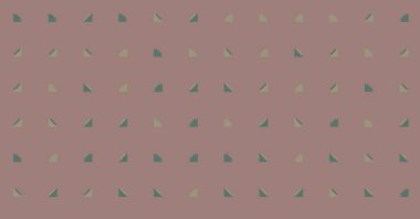 Soyut renkli yarım ton geometrik üretken sanat arka planı, vektör illüstrasyonu 