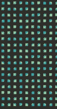 Soyut renkli yarım ton geometrik üretken sanat arka planı, vektör illüstrasyonu 