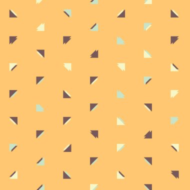 Soyut renkli yarım ton geometrik üretken sanat arka planı, vektör illüstrasyonu 