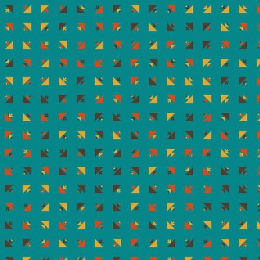 Soyut Renk Yarım Tonlama Noktaları üretken sanat arkaplanı çizimi