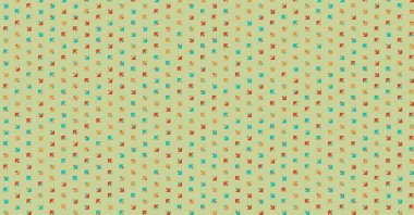 Soyut renkli yarım ton geometrik üretken sanat arka planı, vektör illüstrasyonu 
