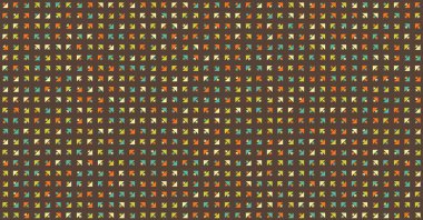 Soyut Renk Yarım Tonlama Noktaları üretken sanat arkaplanı çizimi