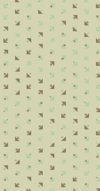 Soyut renkli yarım ton geometrik üretken sanat arka planı, vektör illüstrasyonu 