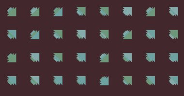 Soyut Renk Yarım Tonlama Noktaları üretken sanat arkaplanı çizimi