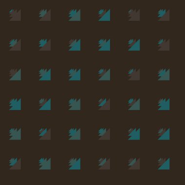 Soyut renkli yarım ton geometrik üretken sanat arka planı, vektör illüstrasyonu 