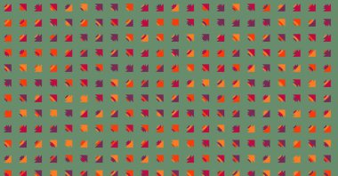 Soyut Renk Yarım Tonlama Noktaları üretken sanat arkaplanı çizimi