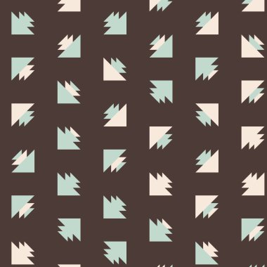 Soyut renkli yarım ton geometrik üretken sanat arka planı, vektör illüstrasyonu 