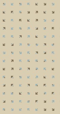 Soyut renkli yarım ton geometrik üretken sanat arka planı, vektör illüstrasyonu 