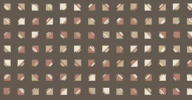 Soyut Renk Yarım Tonlama Noktaları üretken sanat arkaplanı çizimi