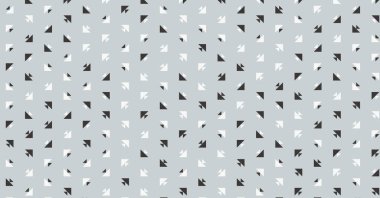 Soyut renkli yarım ton geometrik üretken sanat arka planı, vektör illüstrasyonu 