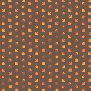 Soyut renkli yarım ton geometrik üretken sanat arka planı, vektör illüstrasyonu 