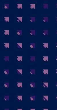 Soyut renkli yarım ton geometrik üretken sanat arka planı, vektör illüstrasyonu 