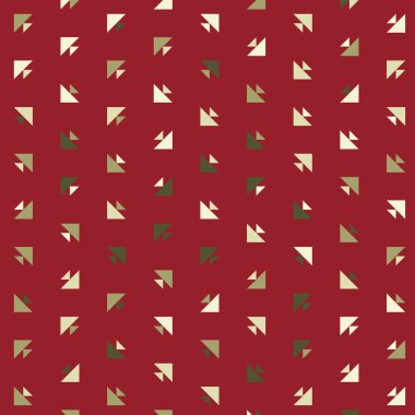 Soyut renkli yarım ton geometrik üretken sanat arka planı, vektör illüstrasyonu 