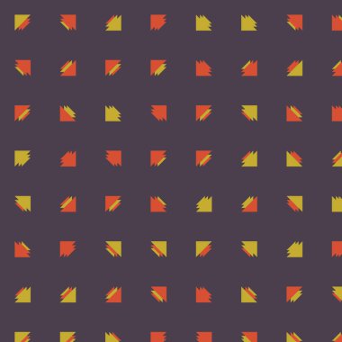 Soyut renkli yarım ton geometrik üretken sanat arka planı, vektör illüstrasyonu 