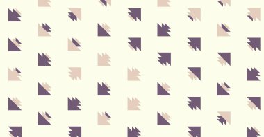 Soyut renkli yarım ton geometrik üretken sanat arka planı, vektör illüstrasyonu 