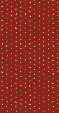 Soyut renkli yarım ton geometrik üretken sanat arka planı, vektör illüstrasyonu 