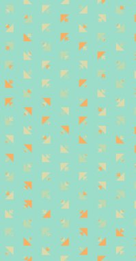 Soyut renkli yarım ton geometrik üretken sanat arka planı, vektör illüstrasyonu 