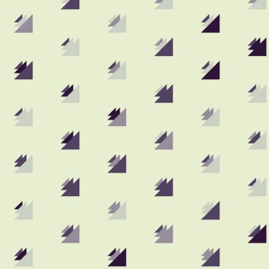 Soyut renkli yarım ton geometrik üretken sanat arka planı, vektör illüstrasyonu 