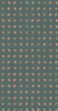 Soyut renkli yarım ton geometrik üretken sanat arka planı, vektör illüstrasyonu 