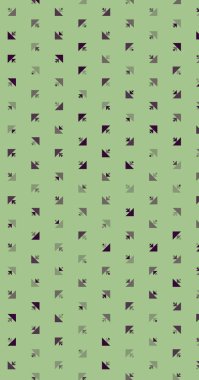 Soyut renkli yarım ton geometrik üretken sanat arka planı, vektör illüstrasyonu 