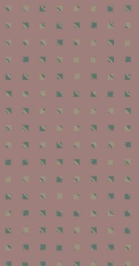 Soyut renkli yarım ton geometrik üretken sanat arka planı, vektör illüstrasyonu 