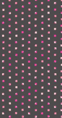 Soyut renkli yarım ton geometrik üretken sanat arka planı, vektör illüstrasyonu 