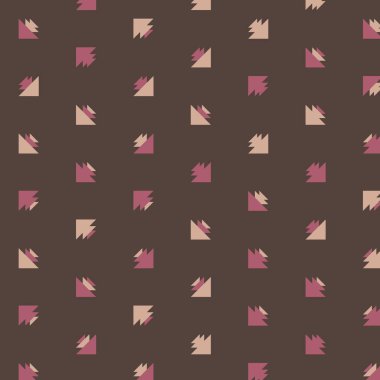 Soyut renkli yarım ton geometrik üretken sanat arka planı, vektör illüstrasyonu 