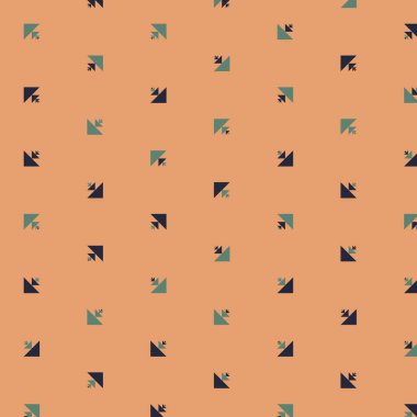 Soyut Renk Yarım Tonlama Noktaları üretken sanat arkaplanı çizimi