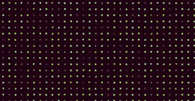 Soyut renkli yarım ton geometrik üretken sanat arka planı, vektör illüstrasyonu 