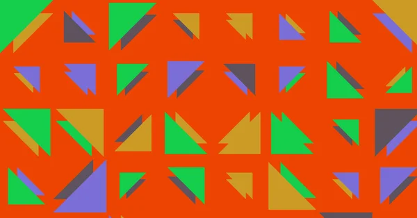Flechas Coloridas Abstractas Ilustración Fondo Arte — Archivo Imágenes Vectoriales