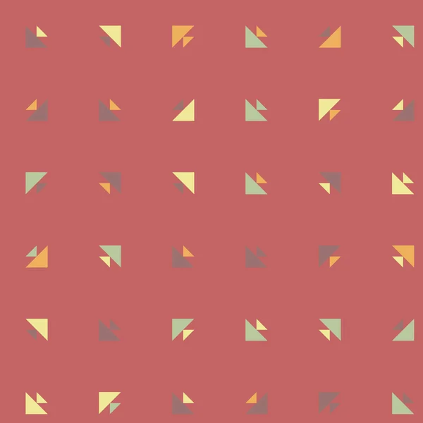 彩色半色调几何产生艺术背景 矢量图解 — 图库矢量图片