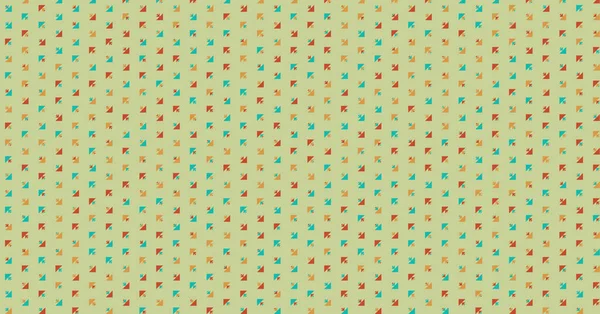 Soyut renkli yarım ton geometrik üretken sanat arka planı, vektör illüstrasyonu 