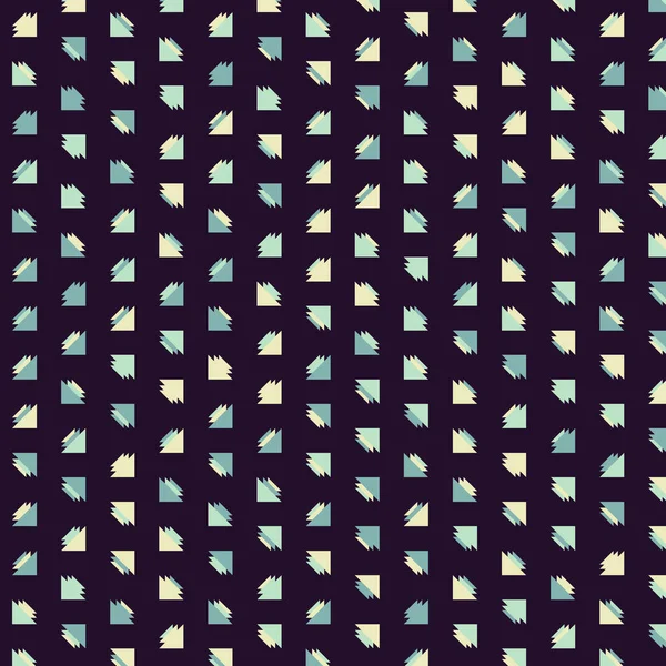 抽象的なカラフルな半幾何学的生成アートの背景 ベクトルイラスト — ストックベクタ
