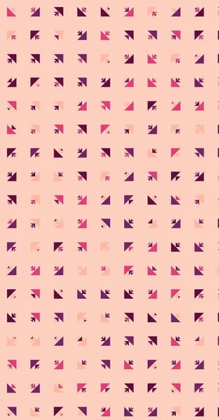 Abstrakte Bunte Halbton Geometrische Generative Kunst Hintergrund Vektorillustration — Stockvektor