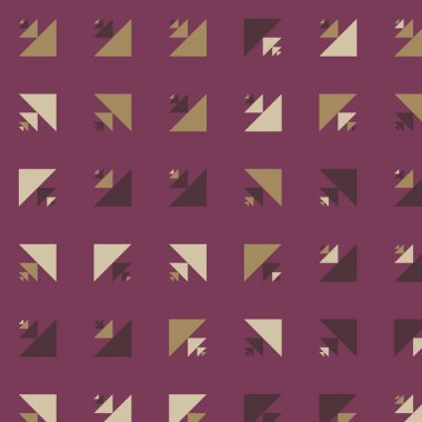 Soyut renkli yarım ton geometrik üretken sanat arka planı, vektör illüstrasyonu 