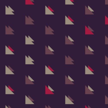 Soyut renkli yarım ton geometrik üretken sanat arka planı, vektör illüstrasyonu 